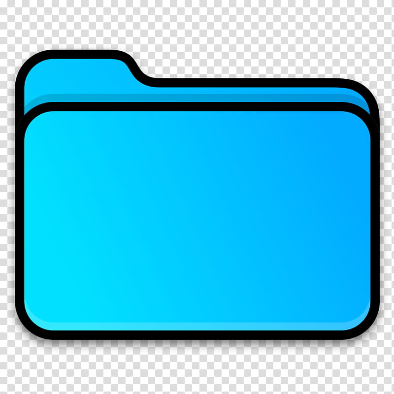 Pop Folders Mini, blue folder transparent background PNG clipart