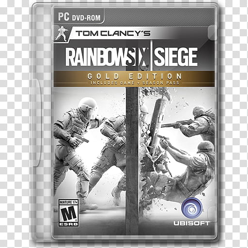 Game Icons , Tom Clancy's Rainbow Six Siege Gold Edition transparent background PNG clipart