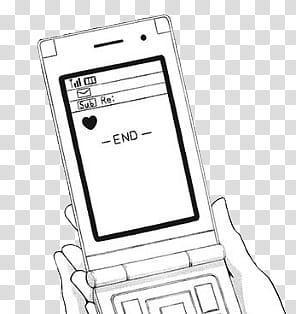 Doodles and Drawing , person holding flip phone illustration transparent background PNG clipart