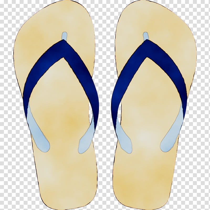 Flipflops Footwear, Slipper, Shoe, Yellow, Electric Blue, Sandal, Beige transparent background PNG clipart