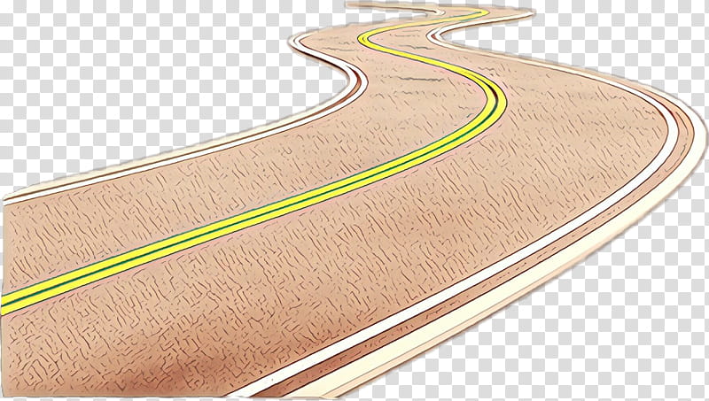 yellow race track longboard sport venue beige, Road transparent background PNG clipart