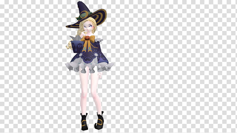 MMD Little Witch + Dl transparent background PNG clipart