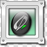 CP For Object Dock, black and green logo transparent background PNG clipart