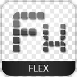 Adobe , Flex logo transparent background PNG clipart