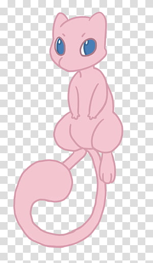 pokemon #mew #kawaii #freetoedit - Mew Png, Transparent Png - vhv