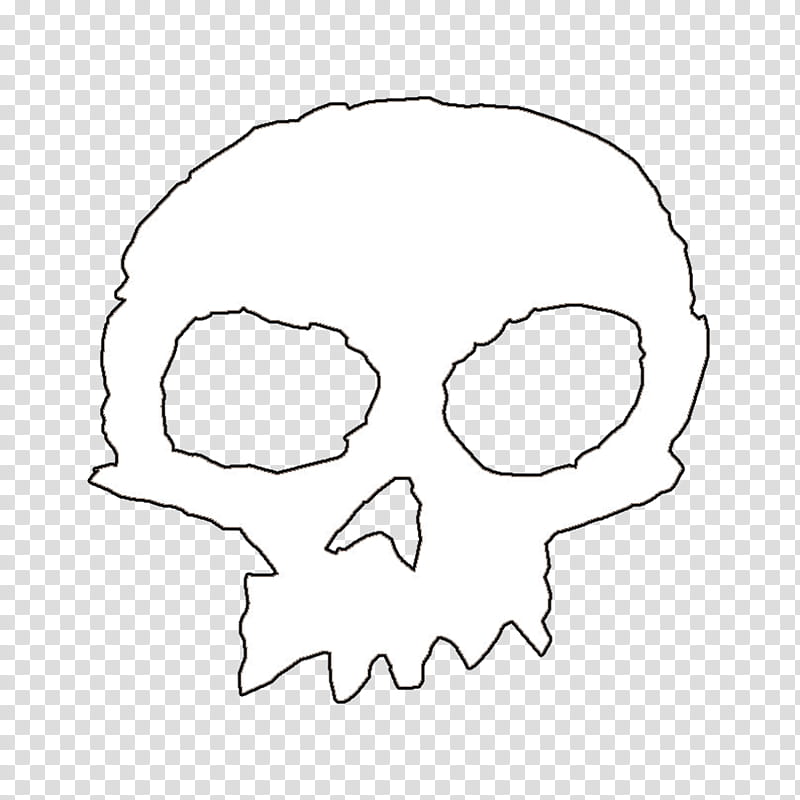 Overlays two, skull illustration transparent background PNG clipart
