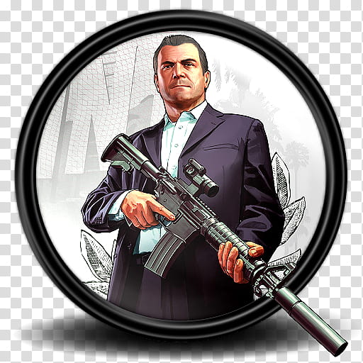 Grand Theft Auto V Game Icon, GTA _, Grand Theft Auto transparent background PNG clipart