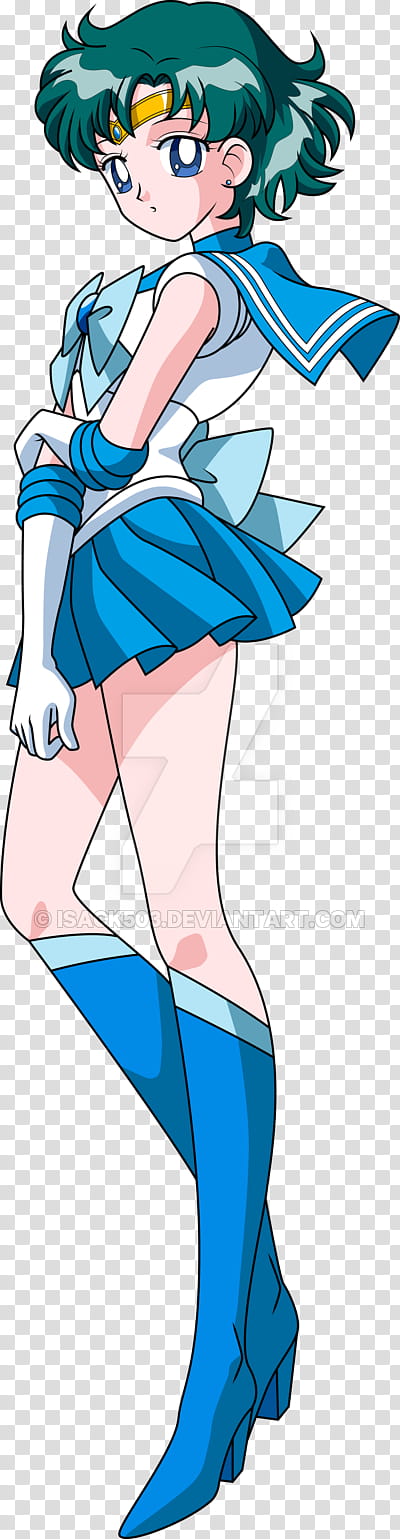 Sailor Mercury transparent background PNG clipart