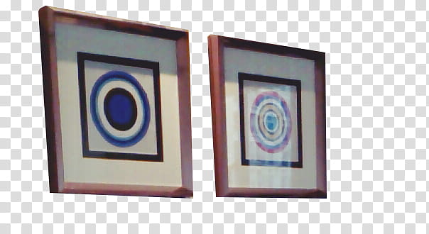 SHARE S  Watchers s, two rectangular brown framed paintings transparent background PNG clipart