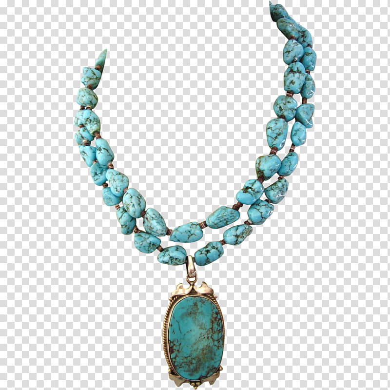 Silver, Turquoise, Necklace, Jewellery, Bead, Sterling Silver, Pendant, Denver Nuggets, Body Jewellery transparent background PNG clipart