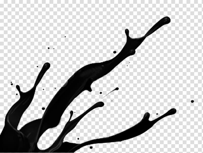 Mancha de pintura negra, black ink drop transparent background PNG clipart