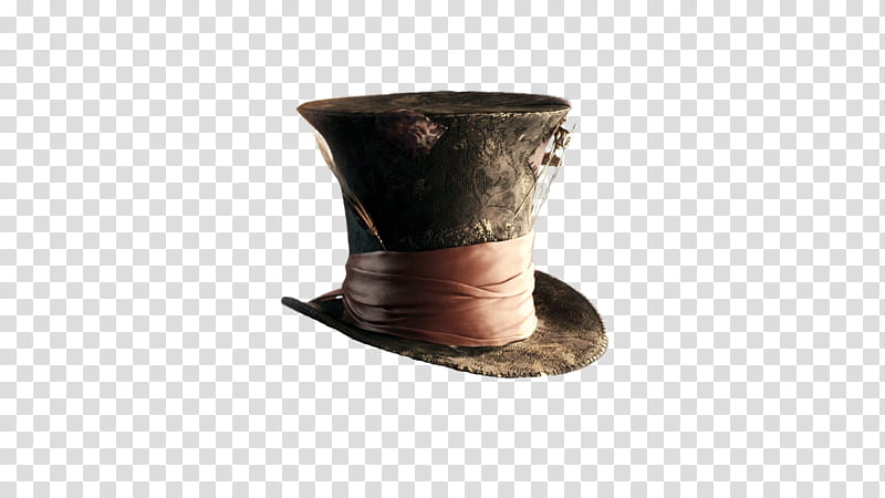 , black the Mad Hatter hat transparent background PNG clipart