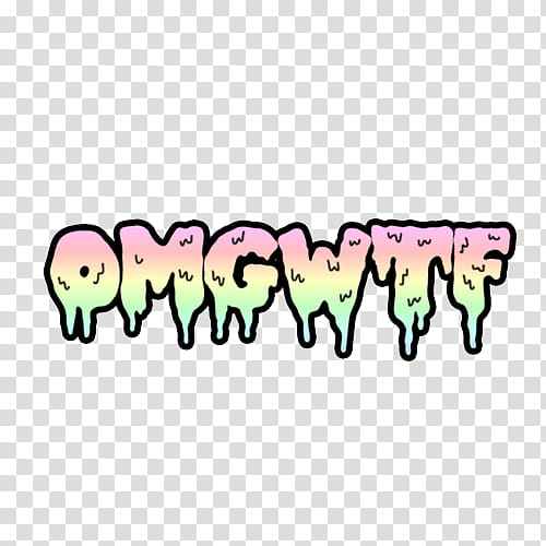 overlays , OMG WTF text transparent background PNG clipart