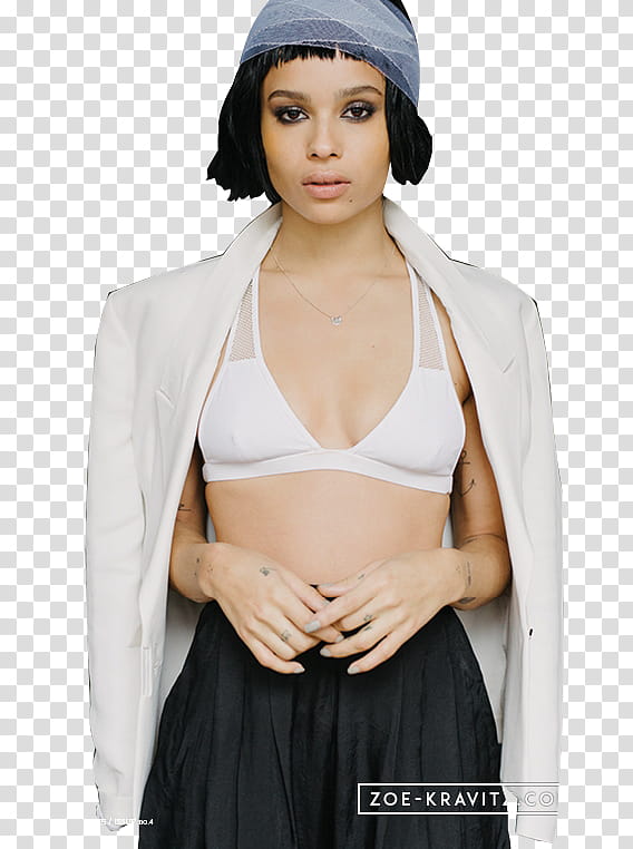 Zoe Kravitz,  transparent background PNG clipart