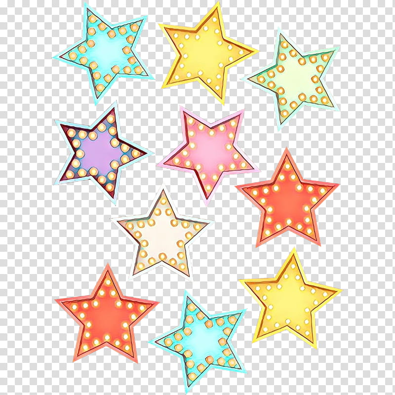 star pattern confetti astronomical object transparent background PNG clipart