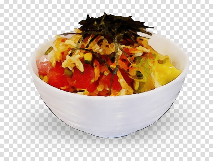 food dish cuisine ingredient recipe, Watercolor, Paint, Wet Ink, Garnish, Comfort Food transparent background PNG clipart