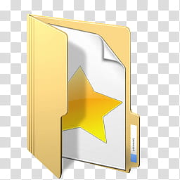 Windows Live For XP, Favorite folder illustration transparent background PNG clipart