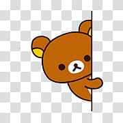 Facebook Rilakkuma stickers by transparent background PNG clipart