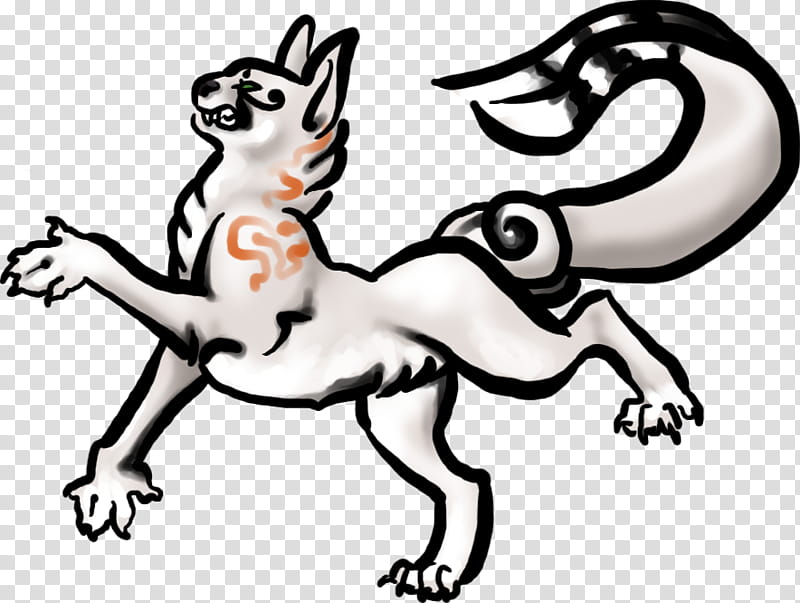 Bis, Okami style transparent background PNG clipart