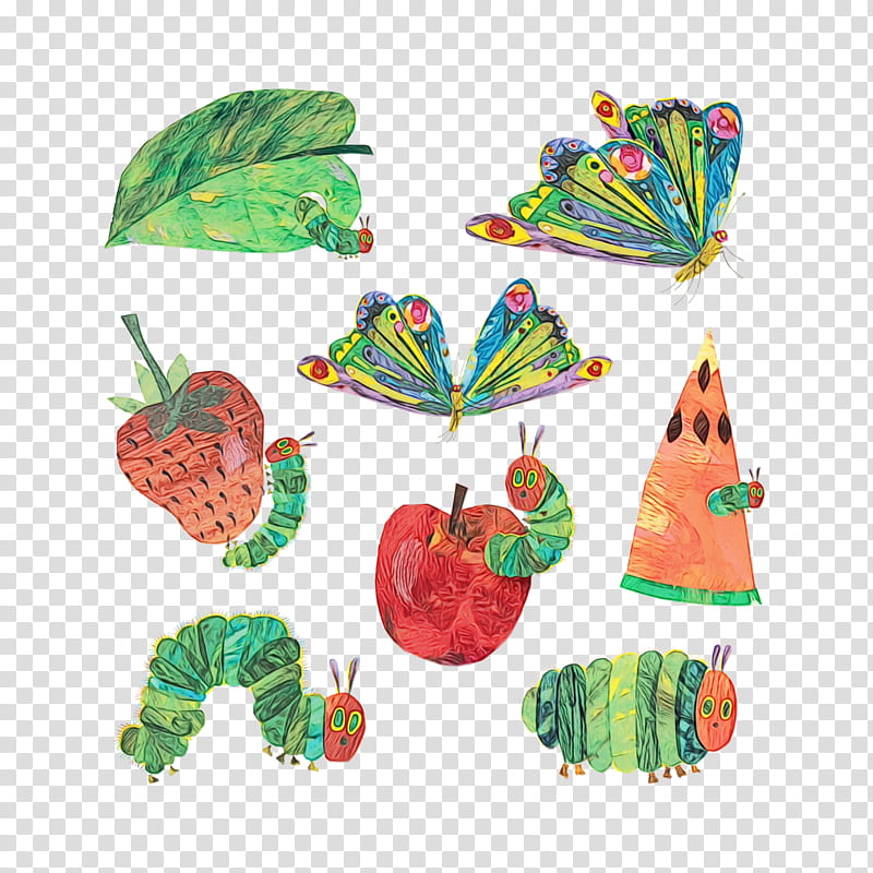 the very hungry caterpillar leaf