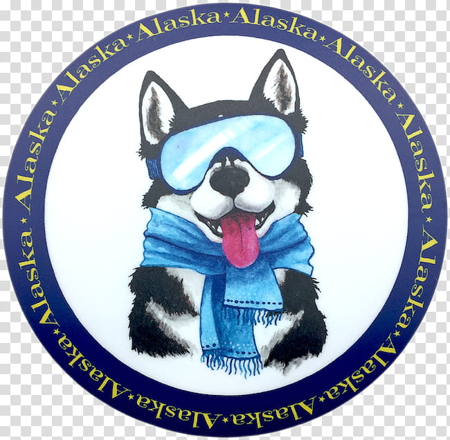 Animals, Puppy, Alaskan Husky, Siberian Husky, Sticker, Once In A Blue Moose, Decal, Bumper Sticker transparent background PNG clipart