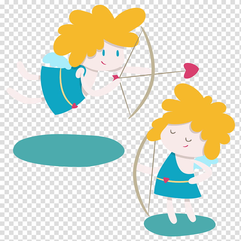 Arrow Graphic Design, Cupid, Painting, Love, Archery, Cartoon, Qixi Festival, Line transparent background PNG clipart