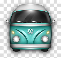 Love Ride, green Volkswagen vehicle transparent background PNG clipart