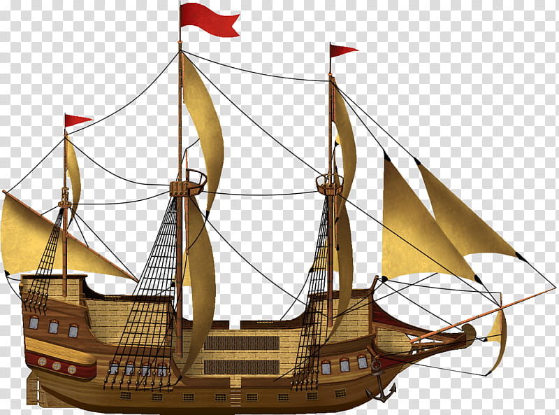 caravel sailing ship fluyt manila galleon boat, Vehicle, Carrack, Galley, Firstrate transparent background PNG clipart