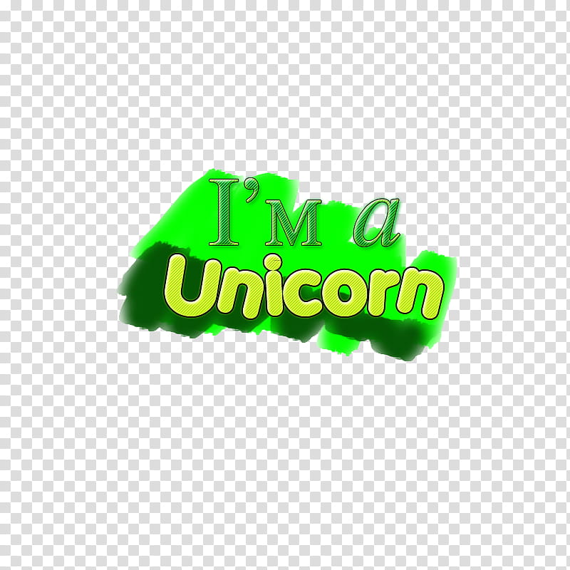 I m a Unicorn s, Green icon transparent background PNG clipart