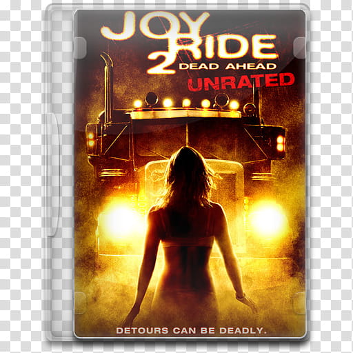 Movie Icon Mega , Joy Ride , Dead Ahead, Joy Ride  Dead Ahead unrated CD case transparent background PNG clipart
