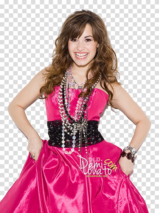 Recursos para scape, Demi Lovato with both hands akimbo transparent background PNG clipart