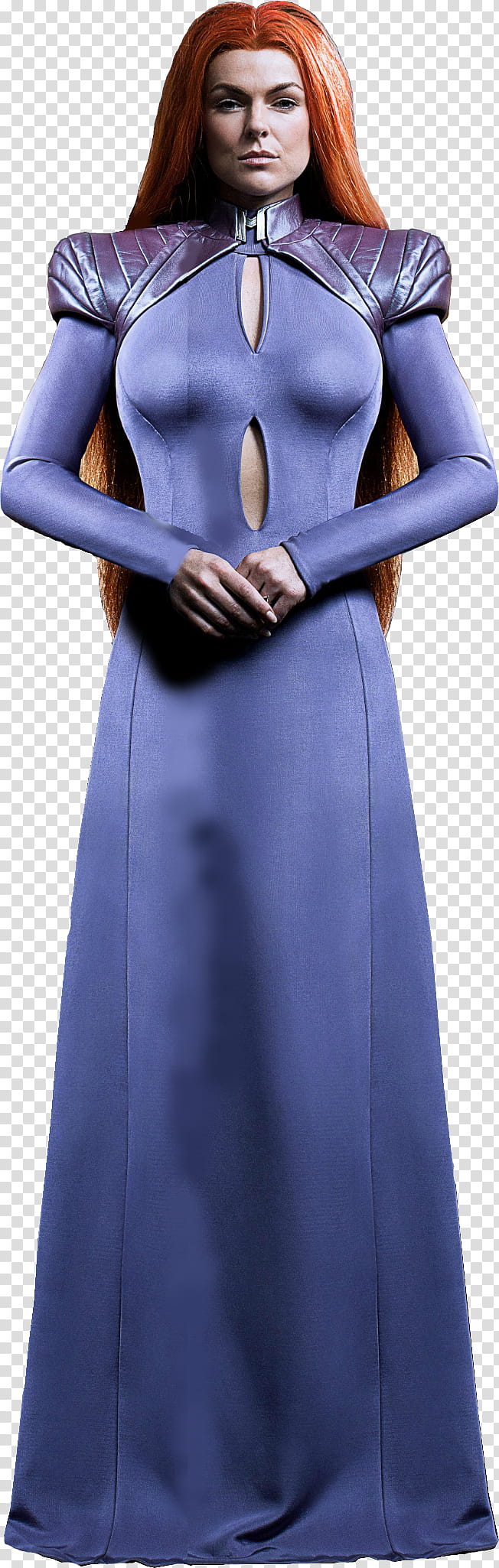 Marvel Inhumans Medusa, woman in blue dress character transparent background PNG clipart