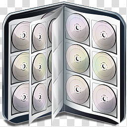 bagg and box s, gray CD case transparent background PNG clipart