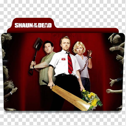 The Cornetto Trilogy Folder Icons, shaun of the dead v transparent background PNG clipart