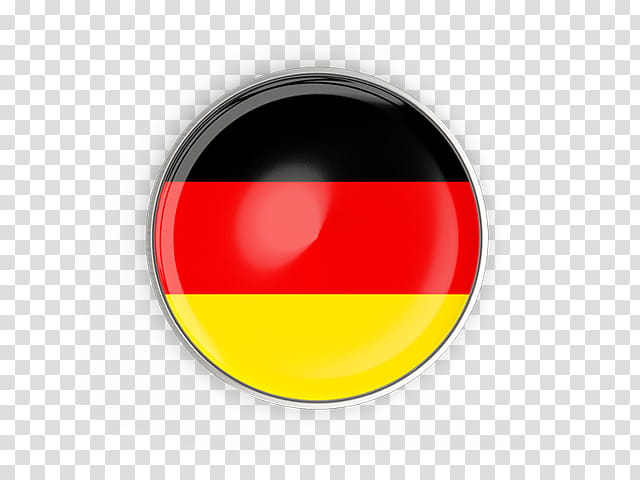 Flag, Germany, Flag Of Germany, National Flag, Button, Red, Yellow, Circle transparent background PNG clipart