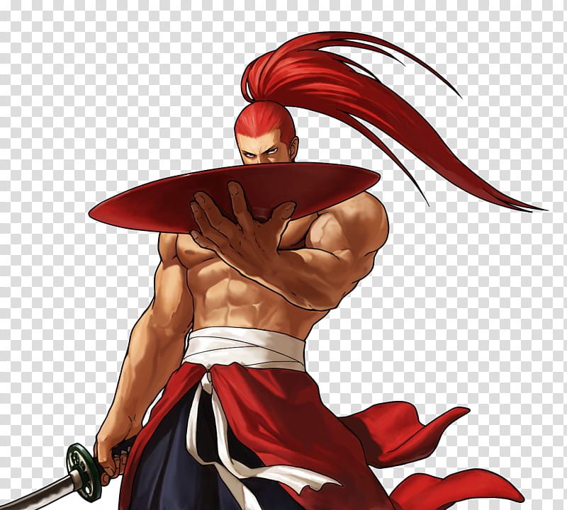 Genjuro Kibagami NGBC Victory, male anime character holding sword transparent background PNG clipart