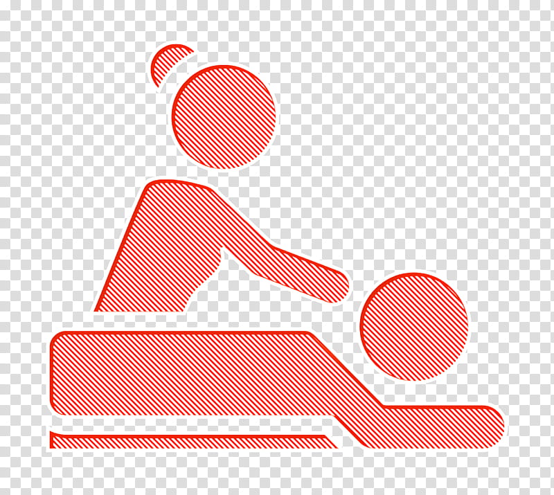Spa icon people icon Massage spa body treatment icon, Playing Sports transparent background PNG clipart