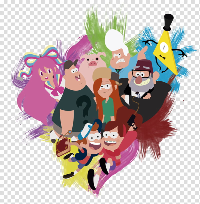Gravity Falls, Cartoon character illustration transparent background PNG clipart