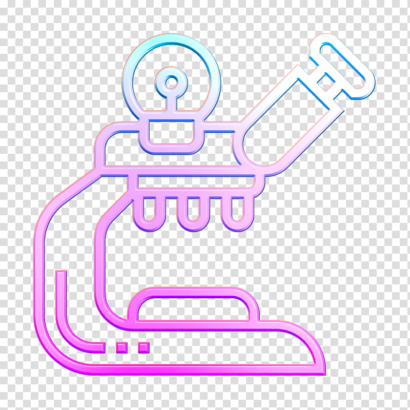 STEM icon Microscope icon Tools and utensils icon, Line transparent background PNG clipart