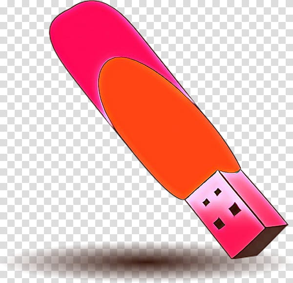 Orange, Usb Flash Drive, Pink, Data Storage Device, Technology, Flash Memory, Material Property, Computer Data Storage transparent background PNG clipart