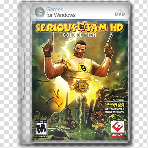 Game Icons , Serious Sam HD Gold Edition transparent background PNG clipart