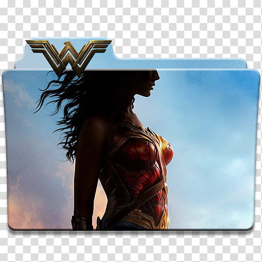 Wonder Woman Movie Icons Folder,  transparent background PNG clipart