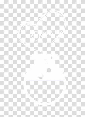 white line font transparent background PNG clipart thumbnail