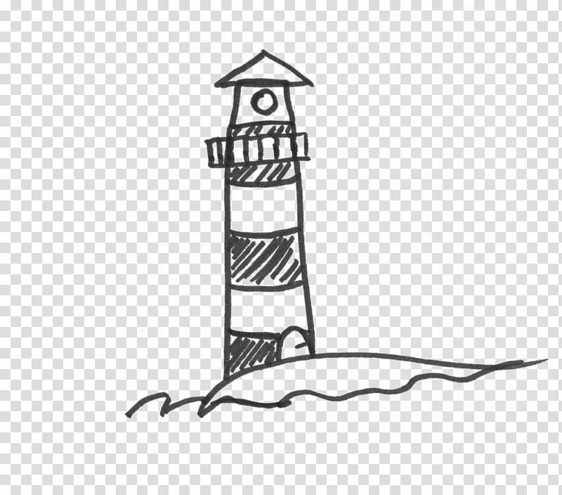 lighthouse drawing transparent background PNG clipart