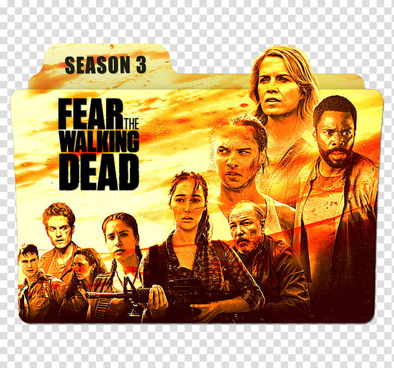 Fear The Walking Dead Serie Folders, FEAR THE WALKING DEAD SEASON  FOLDER transparent background PNG clipart