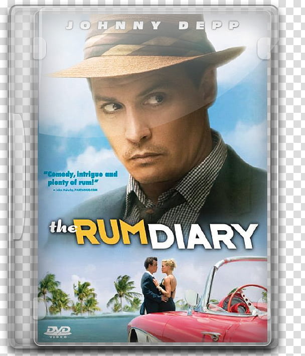 The Rum Diary  DVD Case Icon transparent background PNG clipart