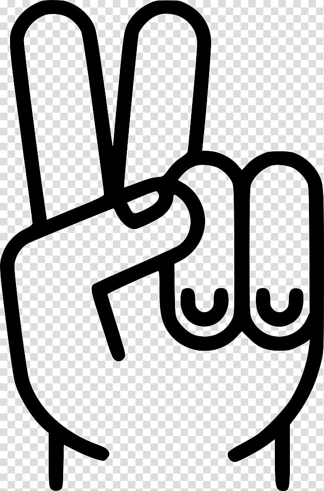 V Sign Black And White, Finger, Hand, Logo, Drawing, Finger Snapping, Gesture, Black And White transparent background PNG clipart