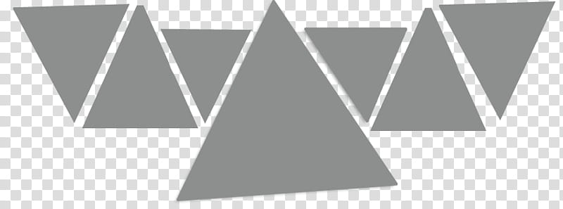 Triangulos, gray triangles art transparent background PNG clipart