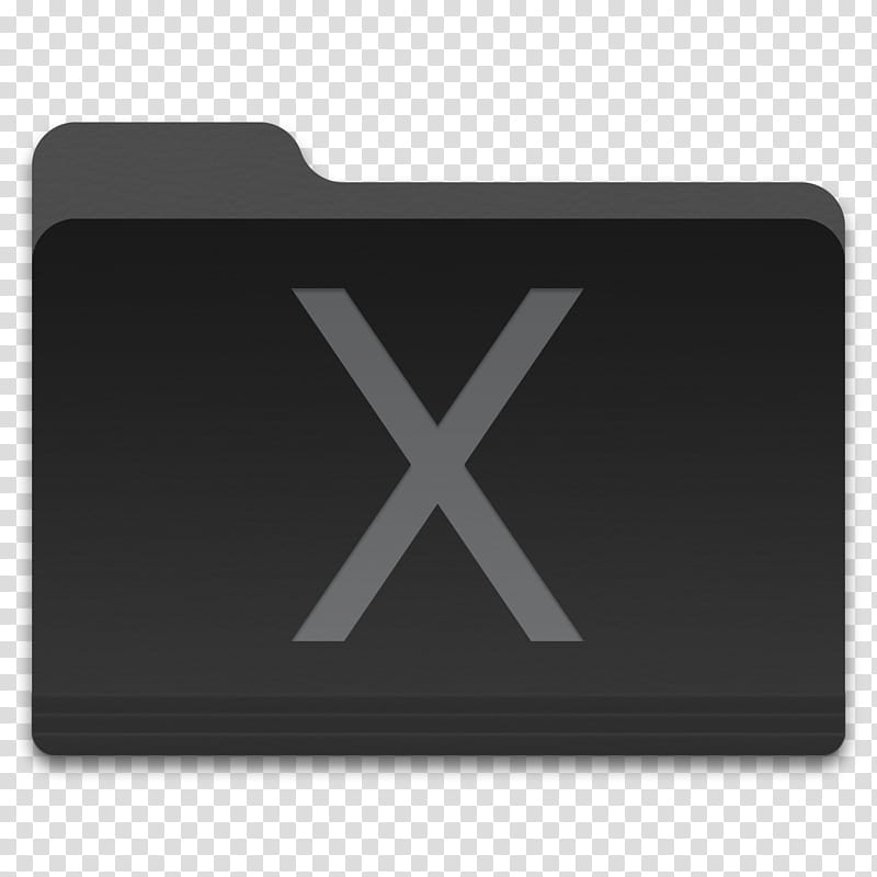 Dark Folder for Mac, System icon transparent background PNG clipart