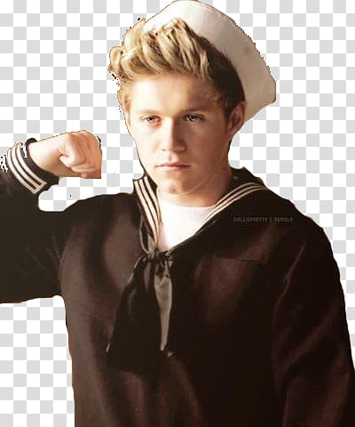 Nialler, man wearing black and white long-sleeved shirt transparent background PNG clipart